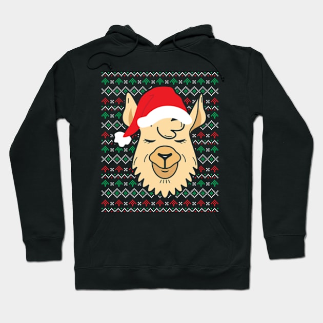 Llama Ugly Christmas Sweaters Shirt Hoodie by JaiStore